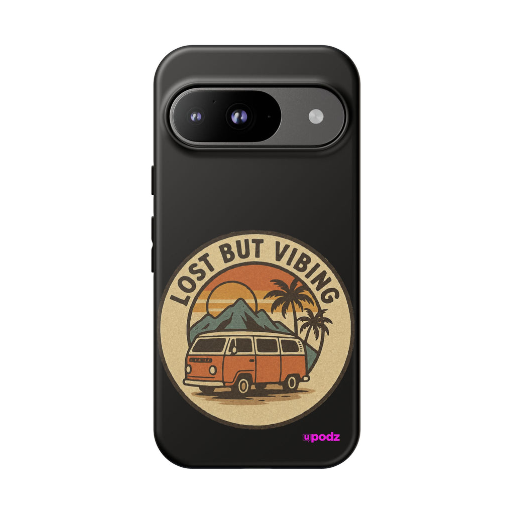 Lost But Vibing Design, Tough Cases, Phone Cover