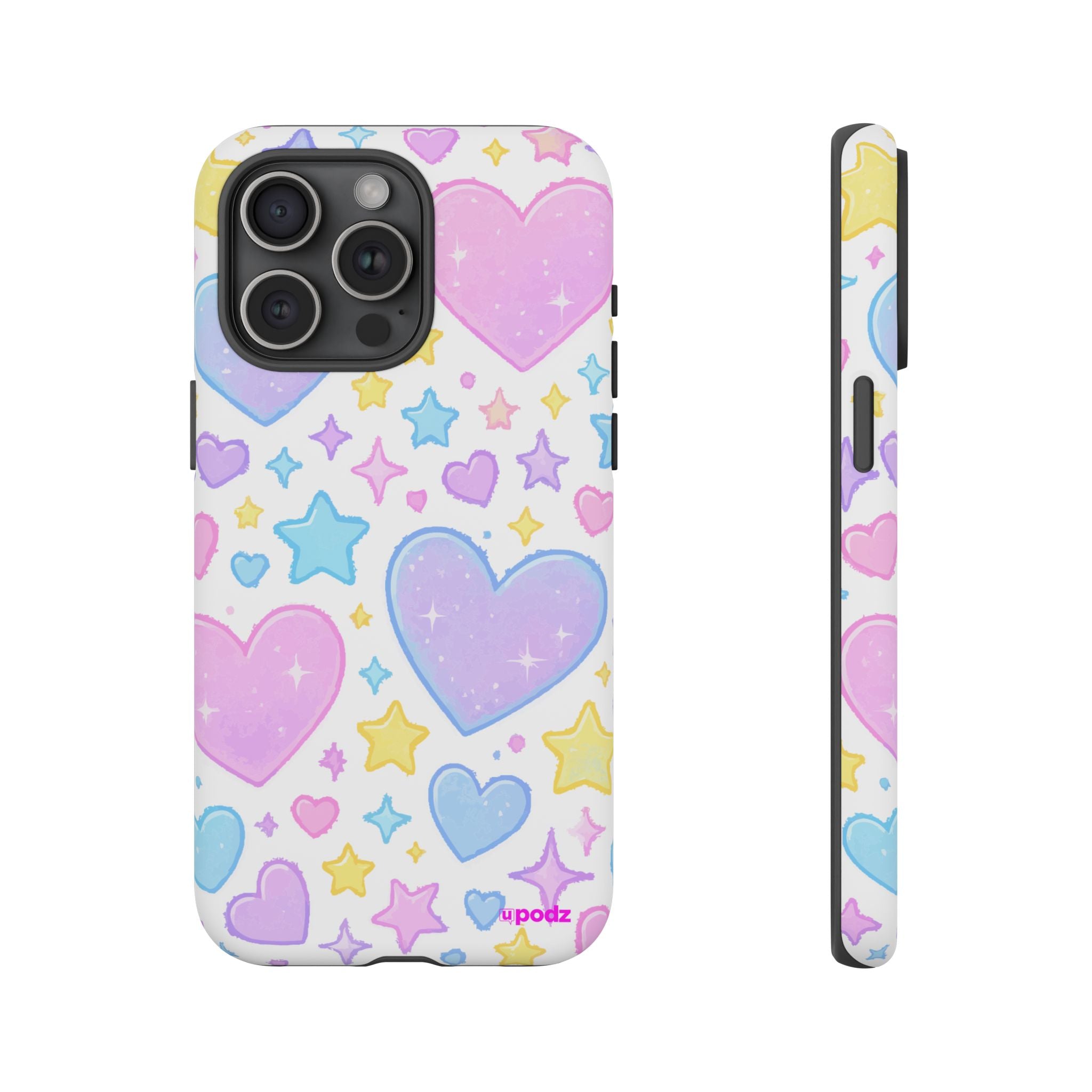 Colourful Doodle Design, Tough Cases, Phone Cover