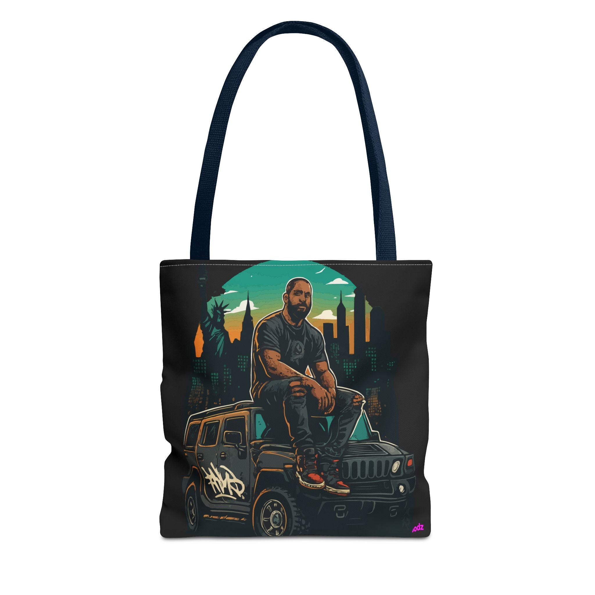 Hanging Out Tote Bag - Quirky Fun Bag