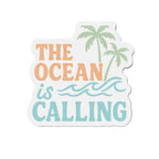 Tropical Die-Cut Magnet - Ocean Vibes, Refrigerator Magnet