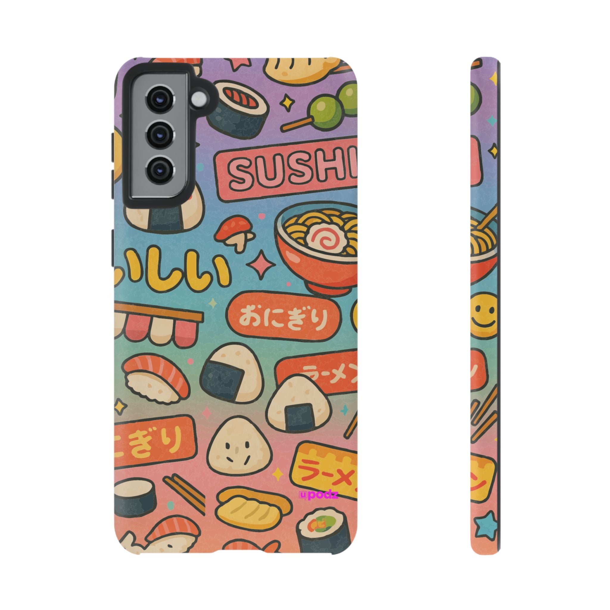 I love Sushi, White Cover Design, Tough Cases, Phone Cover