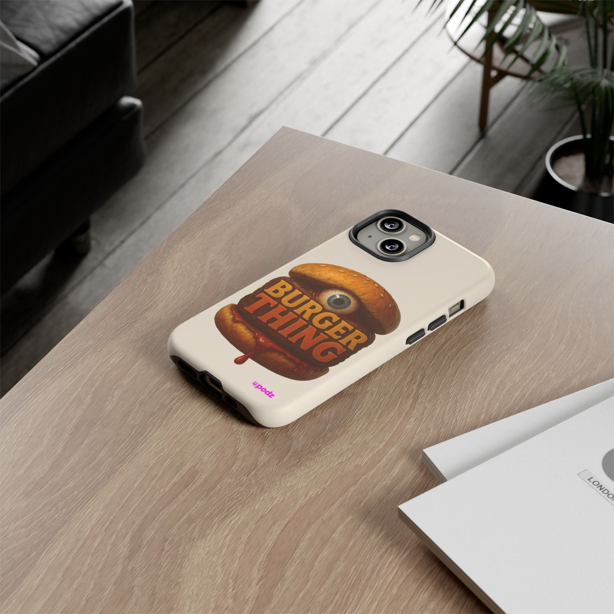 Burger Thing Design, Tough Cases, Phone Cover