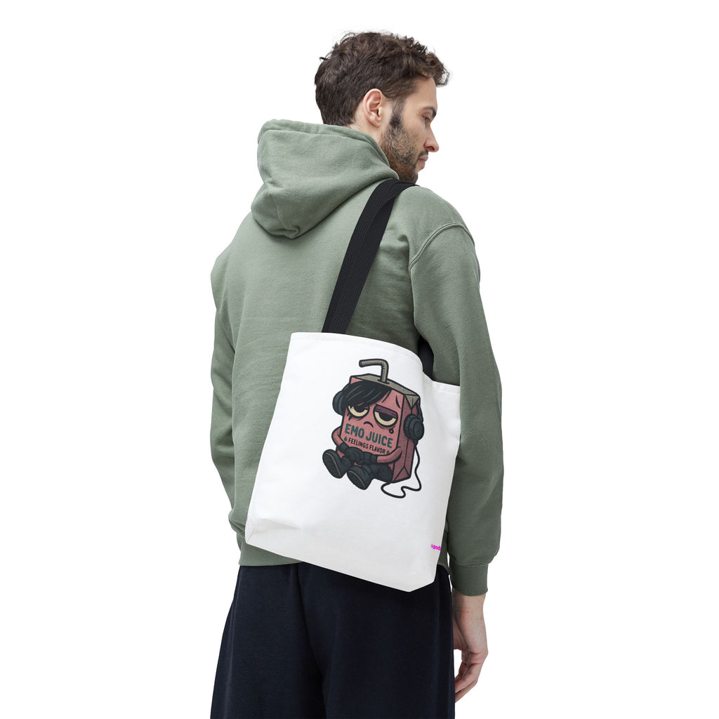 Sad Emo Tote Bag - Quirky Fun Bag