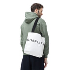Simplify Tote Bag, Inspirational Gift, Eco-Friendly Shopping Bag