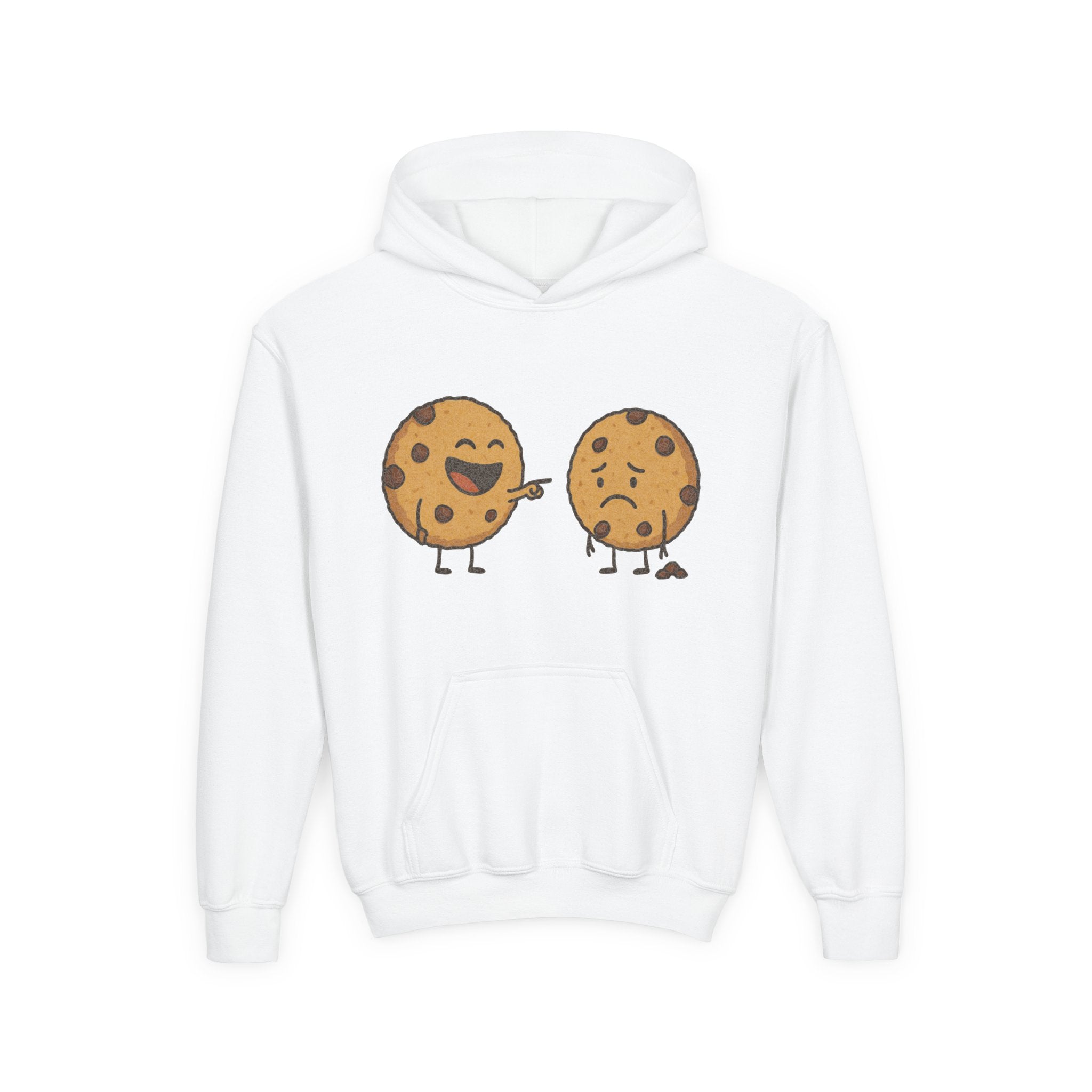 Choc Chip Cookie, Youth Hooded Sweatshirt, Casual Wear