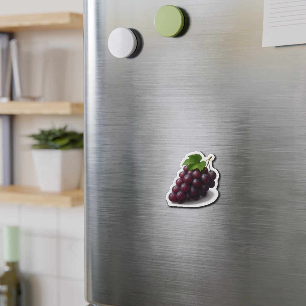 Grapes Die-Cut Magnets | Fun Kitchen Decor