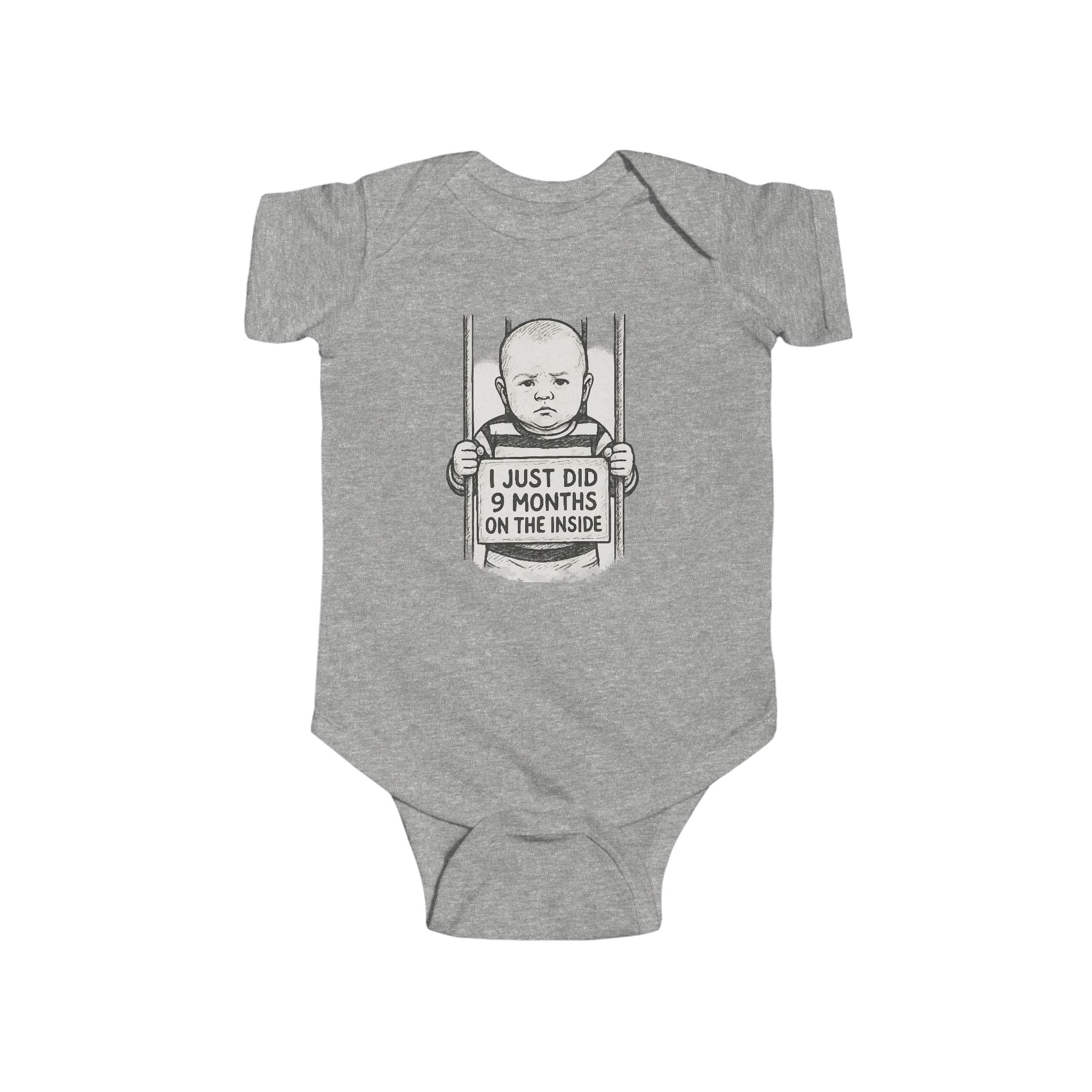 Just Did 9 Months Baby Bodysuit