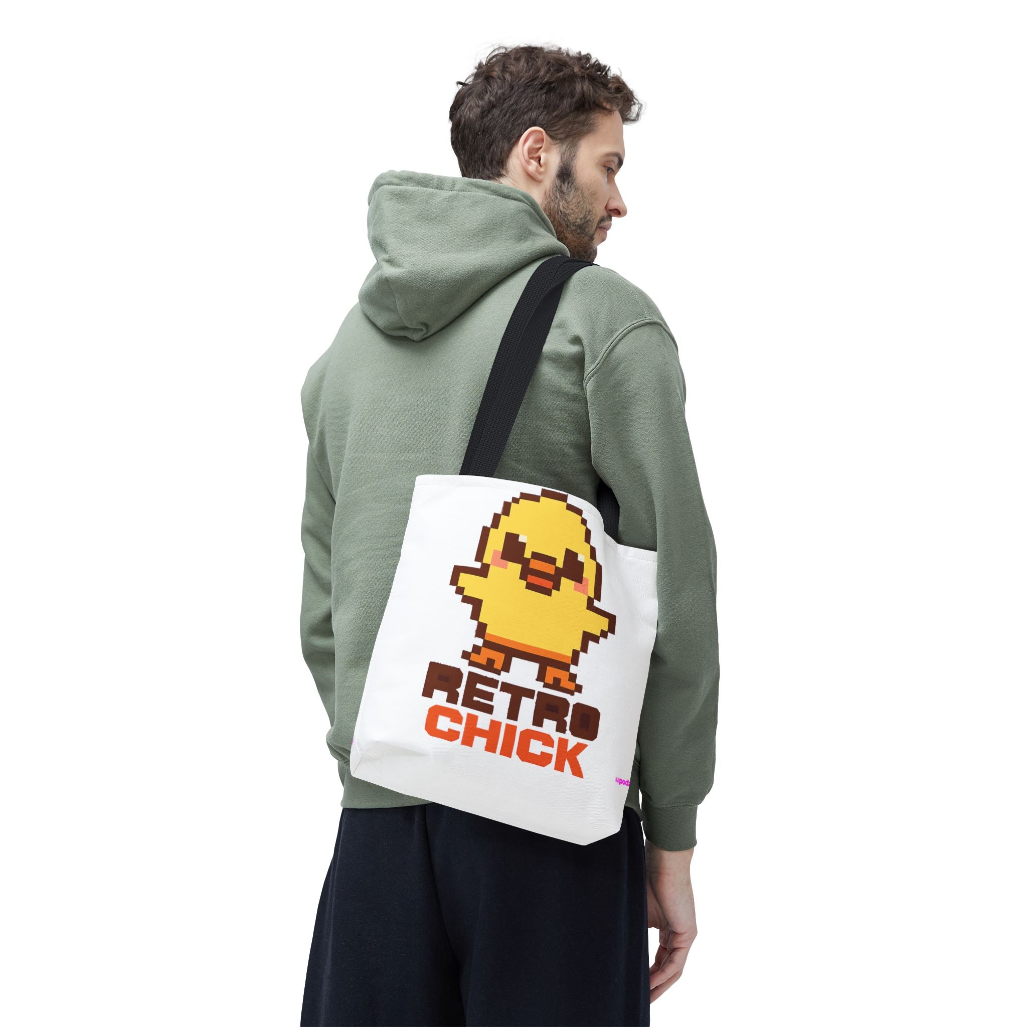 Retro Chick Tote Bag - Quirky Fun Bag