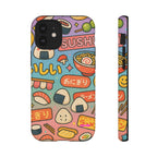I love Sushi, White Cover Design, Tough Cases, Phone Cover