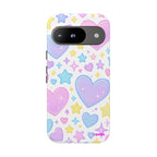 Colourful Doodle Design, Tough Cases, Phone Cover