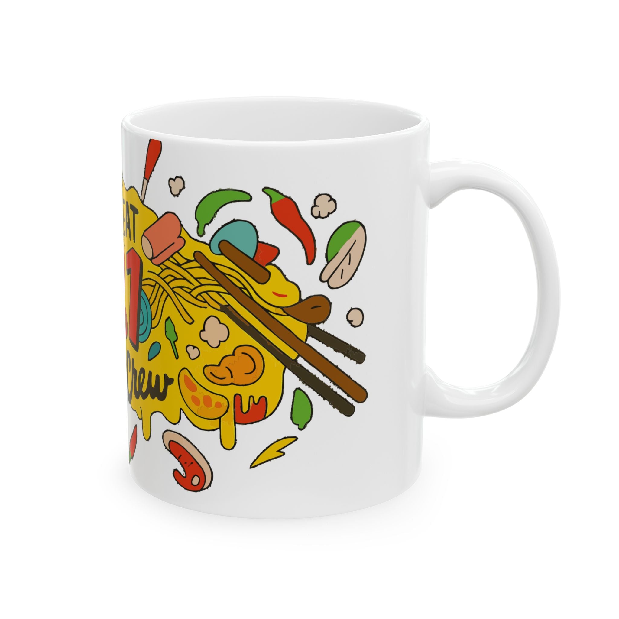 Feed Crew Ceramic Mug |  Personalized Mug