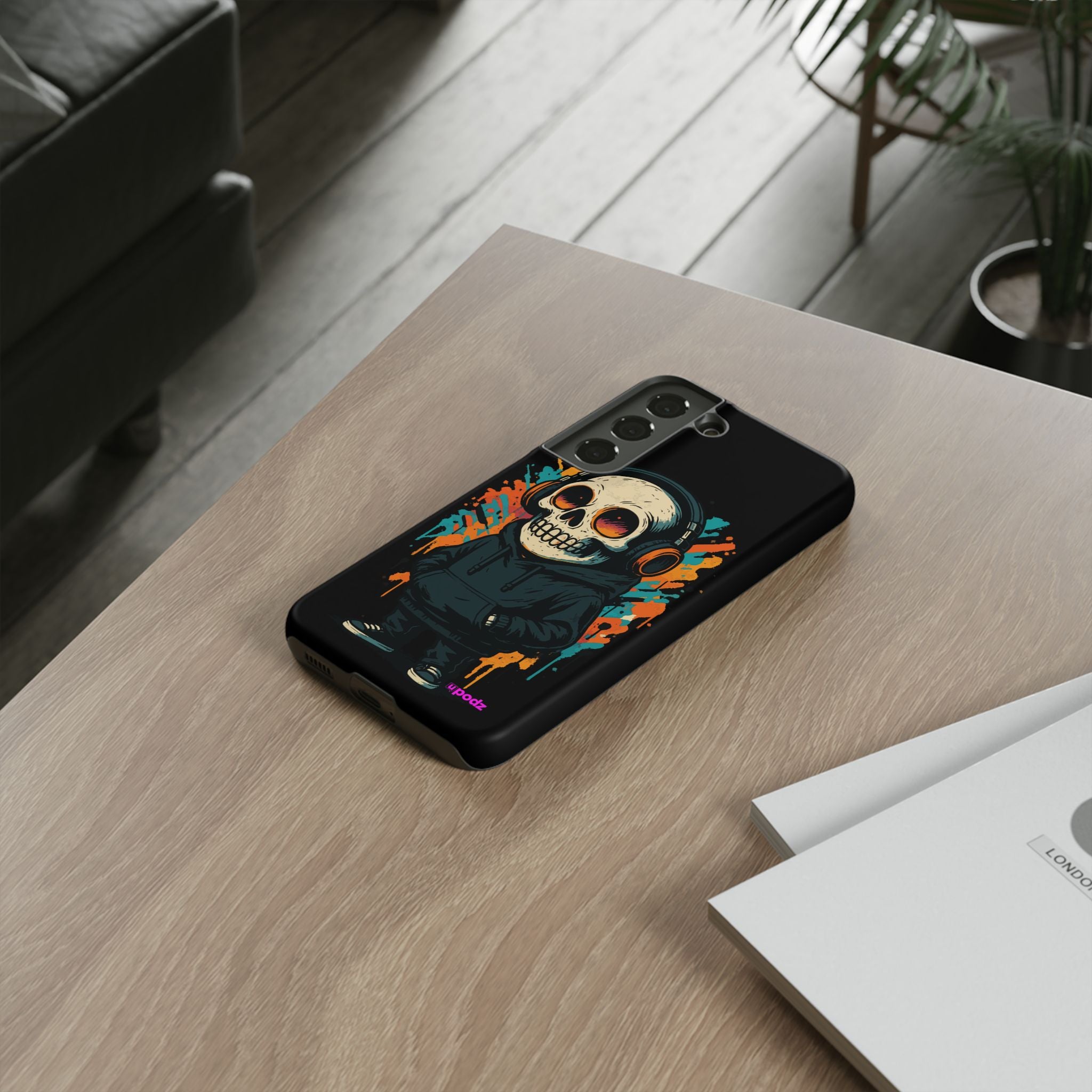 Skull Vibes Design, Tough Cases, Phone Cover
