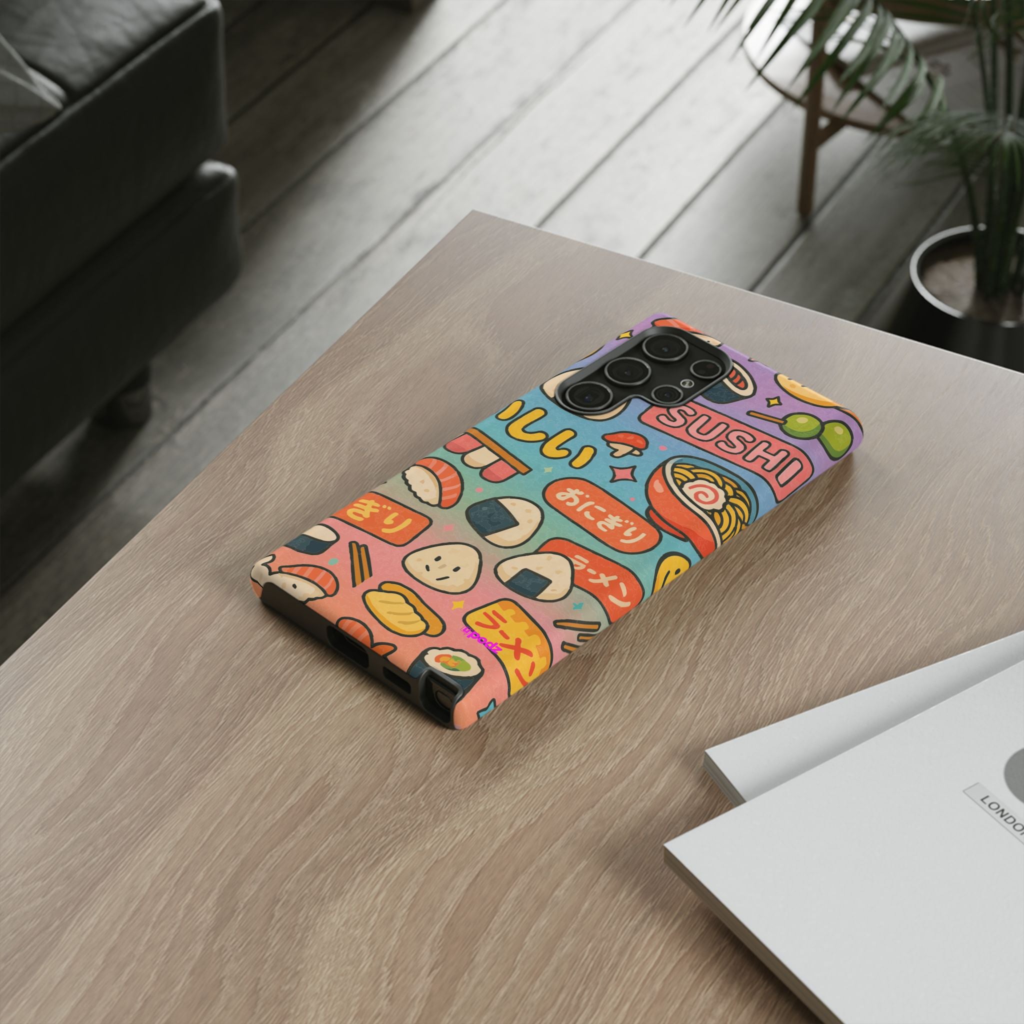 I love Sushi, White Cover Design, Tough Cases, Phone Cover