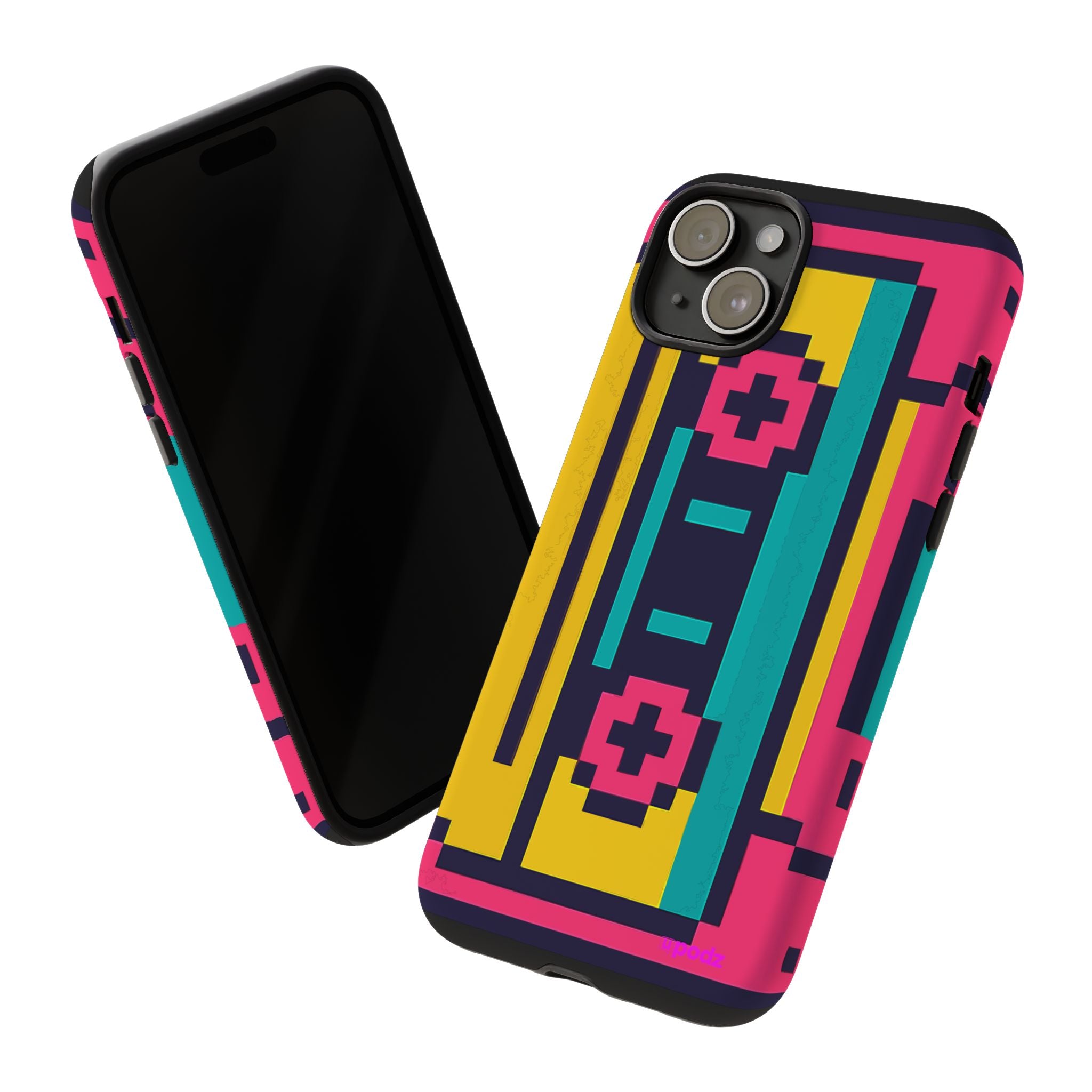 Retro tape Design, Tough Cases, Phone Cover