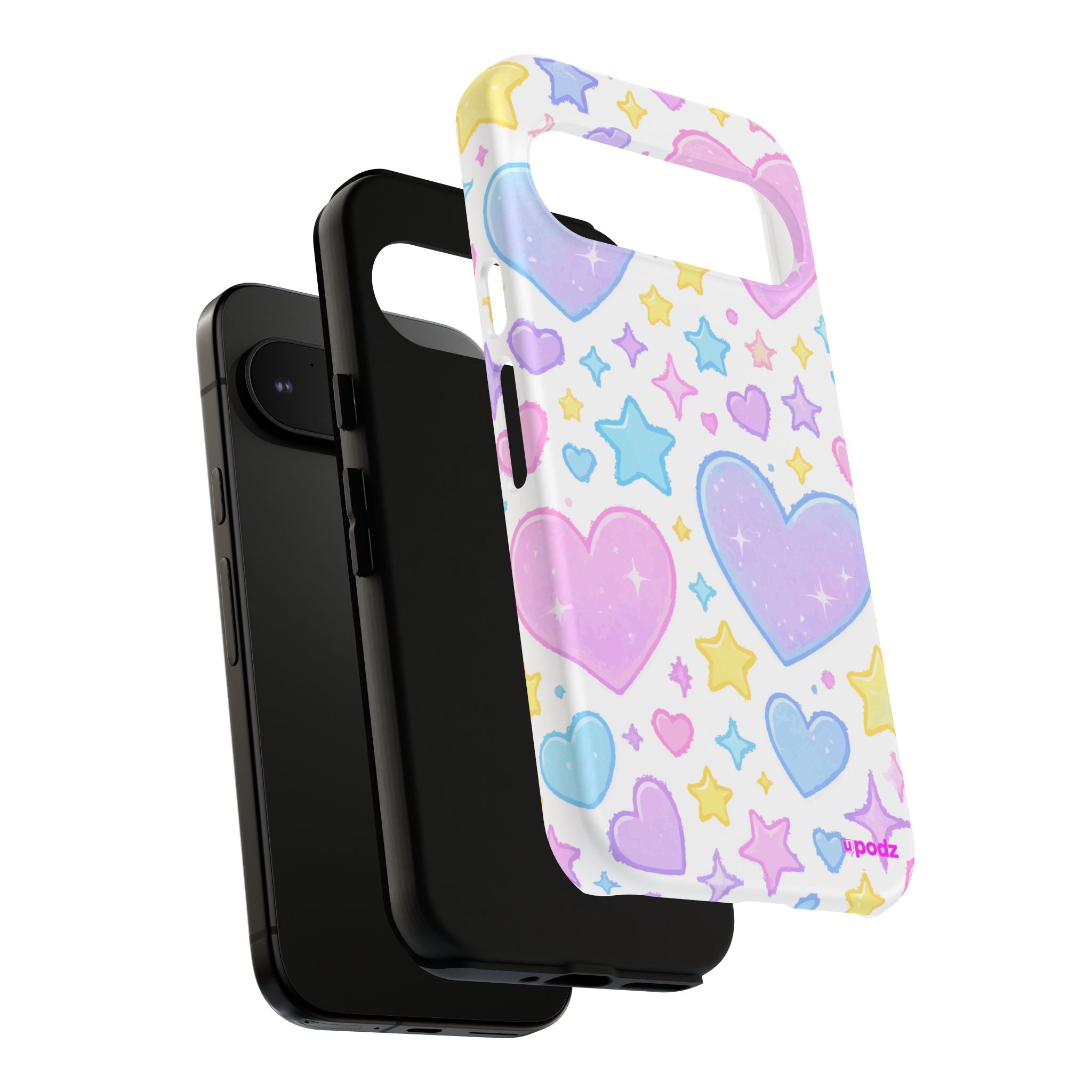 Colourful Doodle Design, Tough Cases, Phone Cover