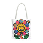 Flower Power Tote Bag - Quirky Fun Bag