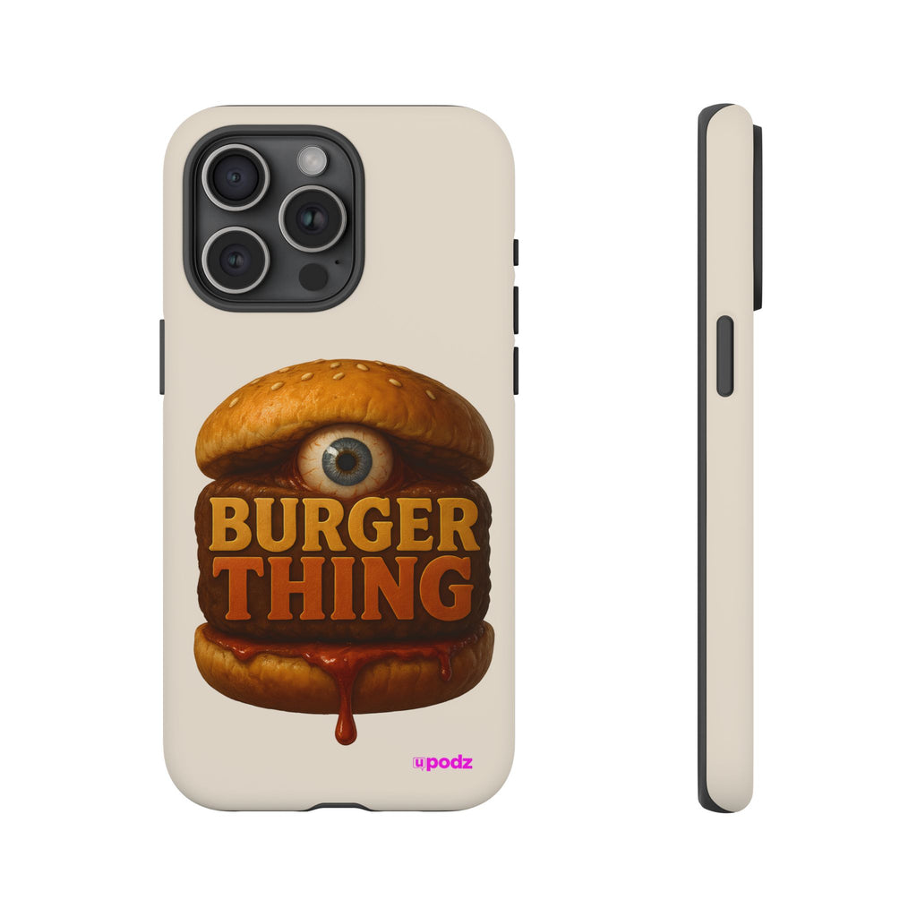 Burger Thing Design, Tough Cases, Phone Cover