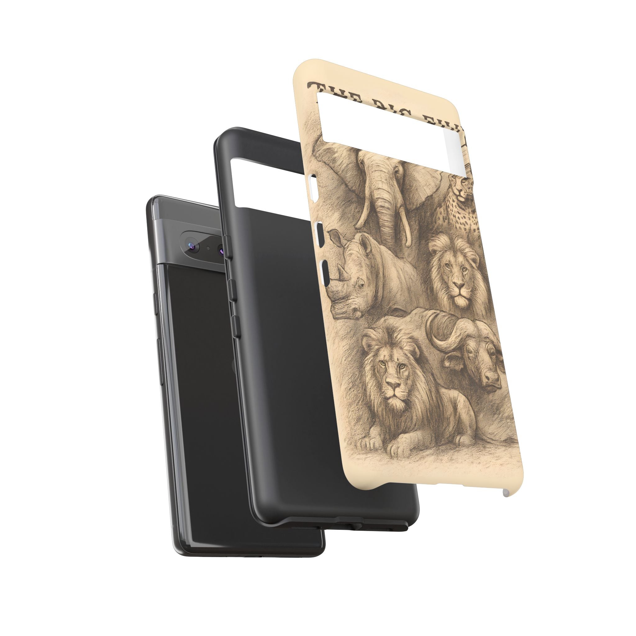 The Big 5 Design, Tough Cases, Phone Cover, Unique Gift