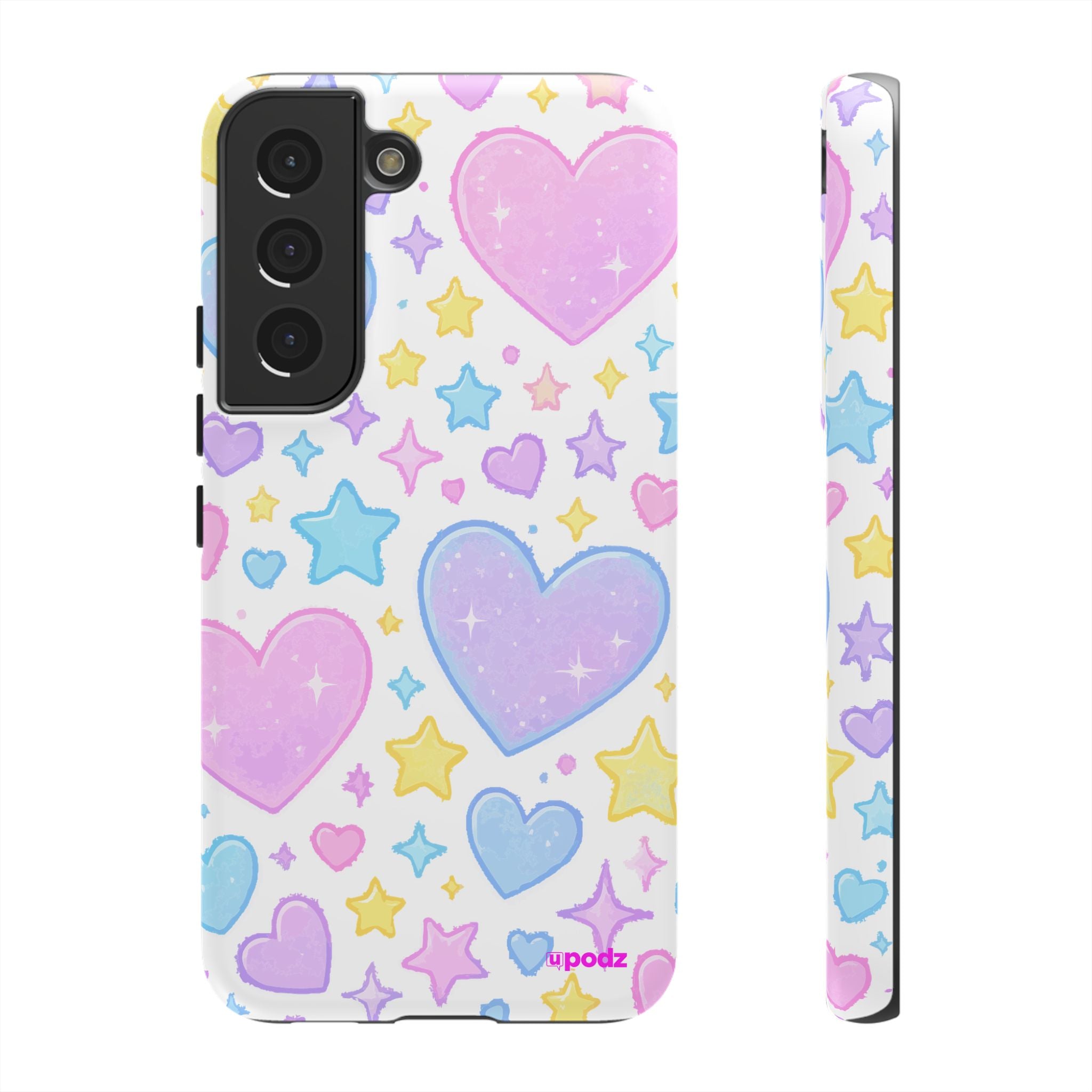 Colourful Doodle Design, Tough Cases, Phone Cover