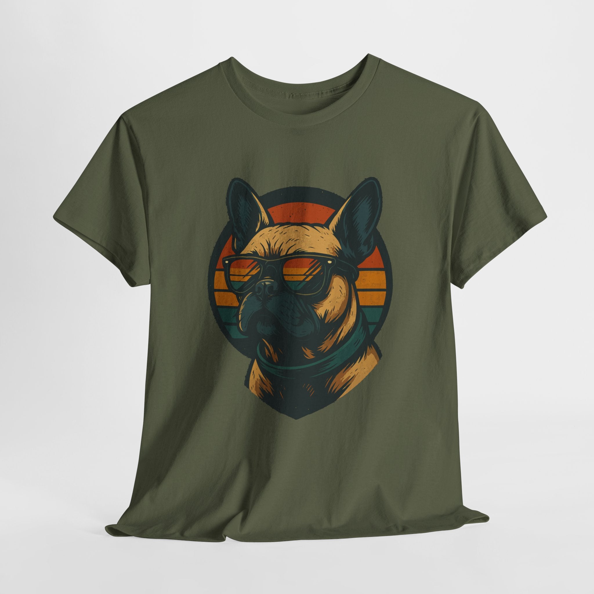 Bull Dog Sunset T-Shirt