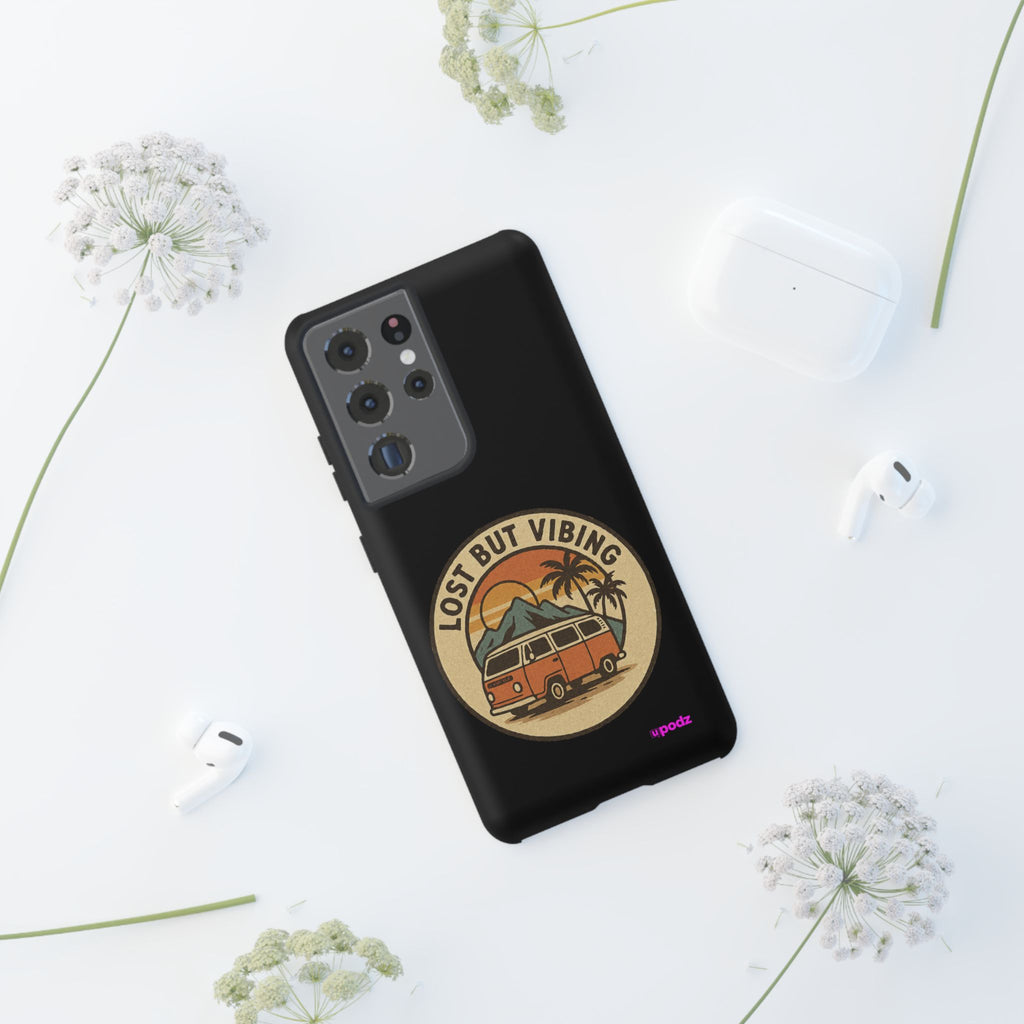 Lost But Vibing Design, Tough Cases, Phone Cover