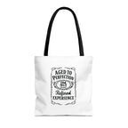 Aged to perfection Tote Bag, Inspirational Gift, Eco-Friendly Shopping Bag