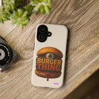 Burger Thing Design, Tough Cases, Phone Cover