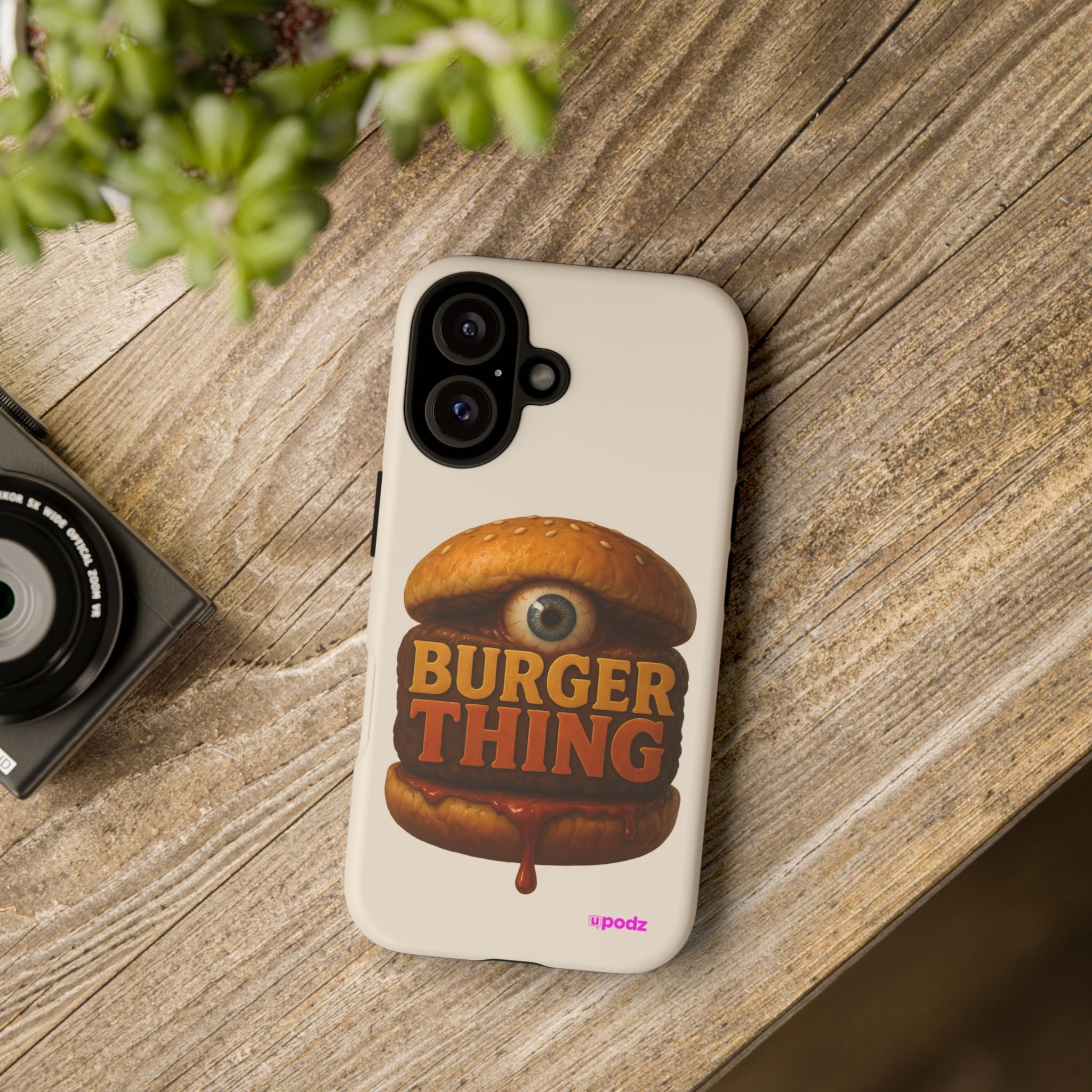 Burger Thing Design, Tough Cases, Phone Cover