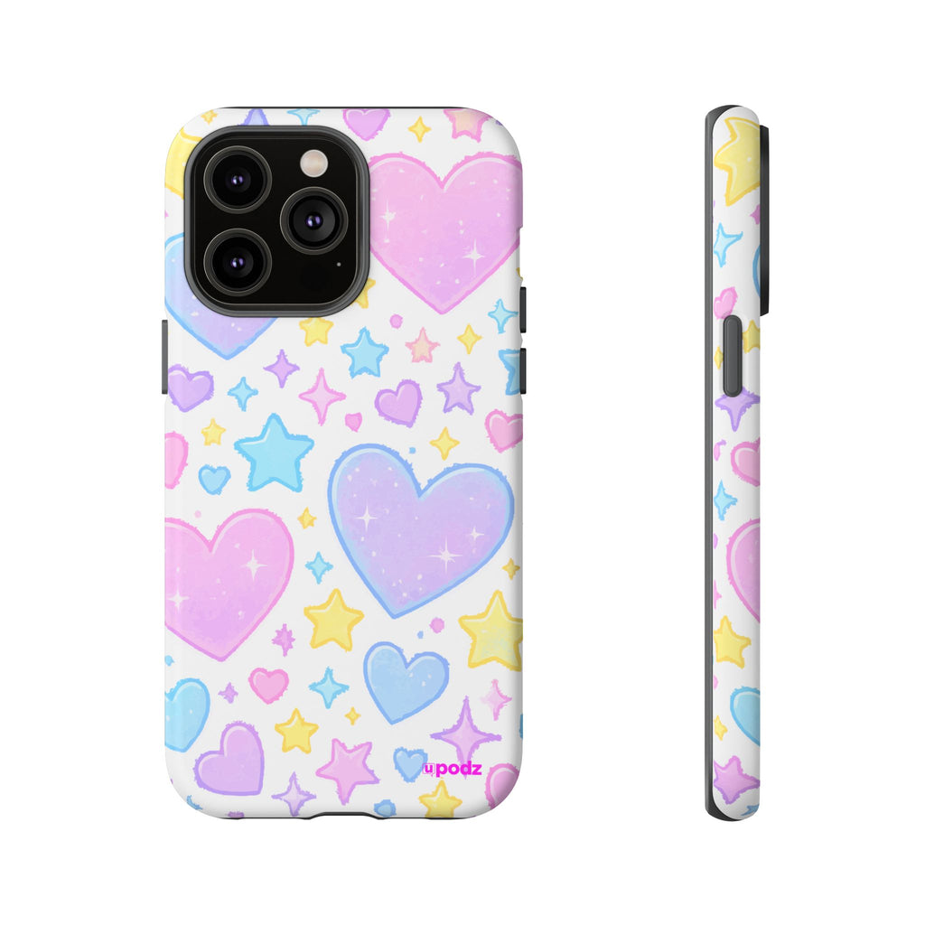 Colourful Doodle Design, Tough Cases, Phone Cover