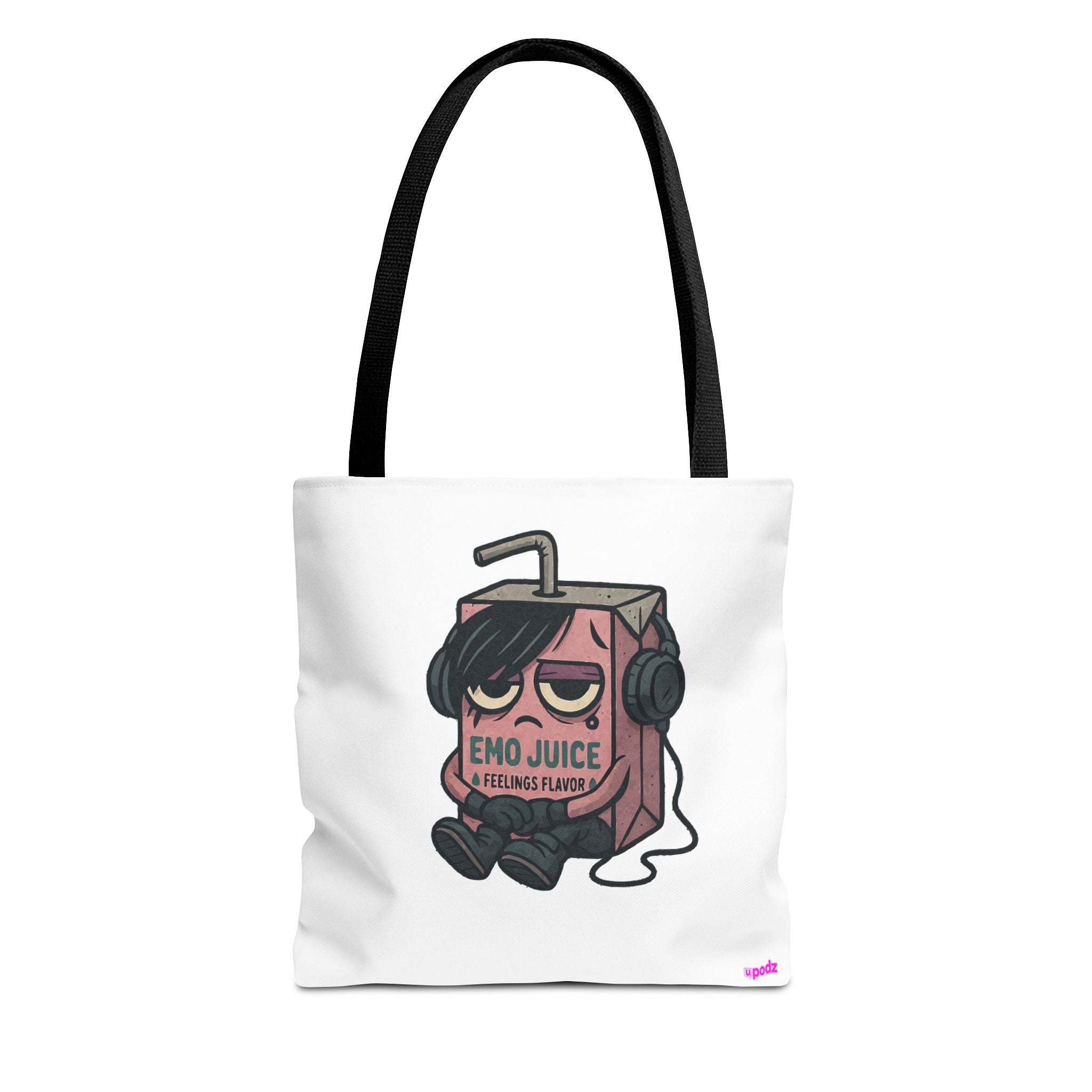 Sad Emo Tote Bag - Quirky Fun Bag