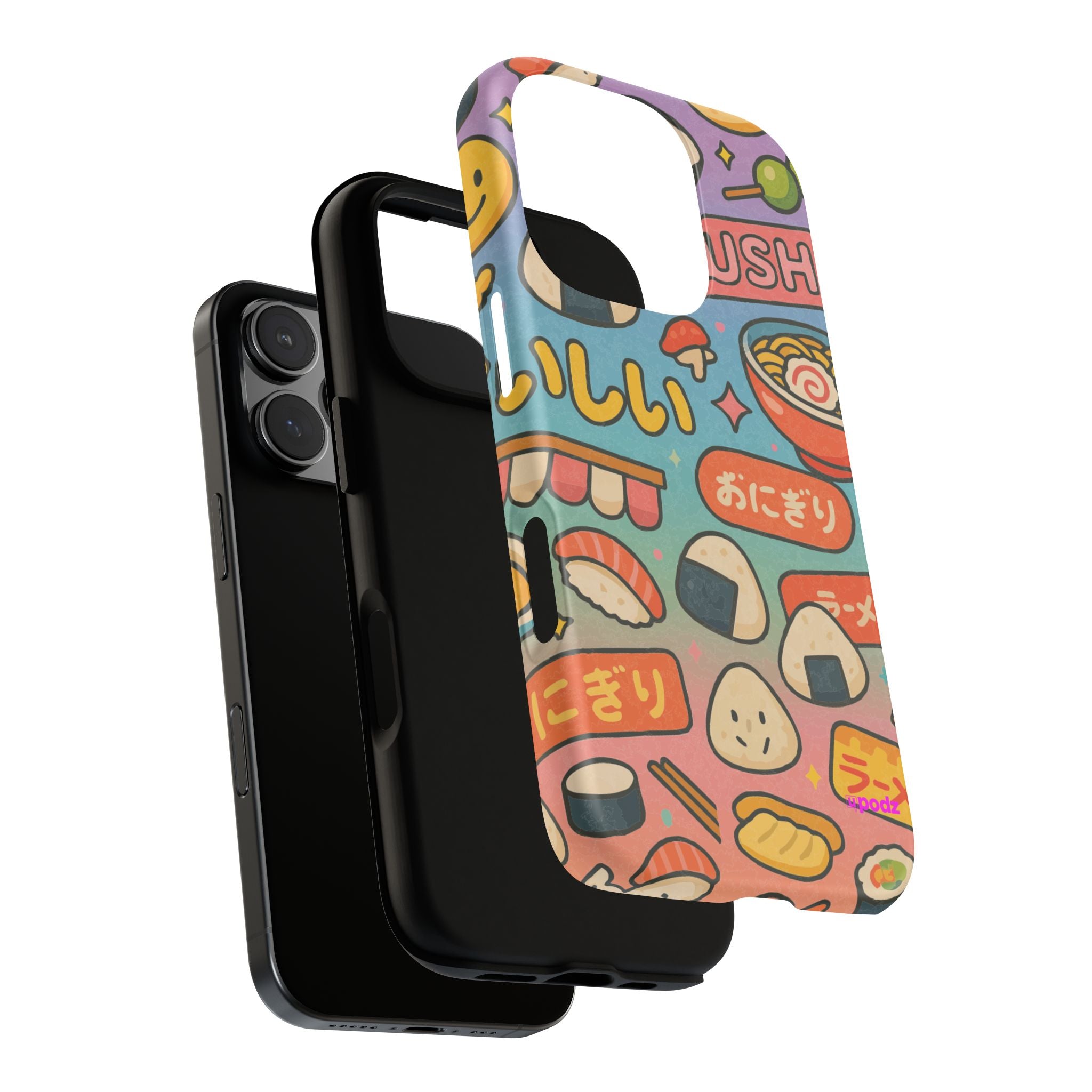 I love Sushi, White Cover Design, Tough Cases, Phone Cover