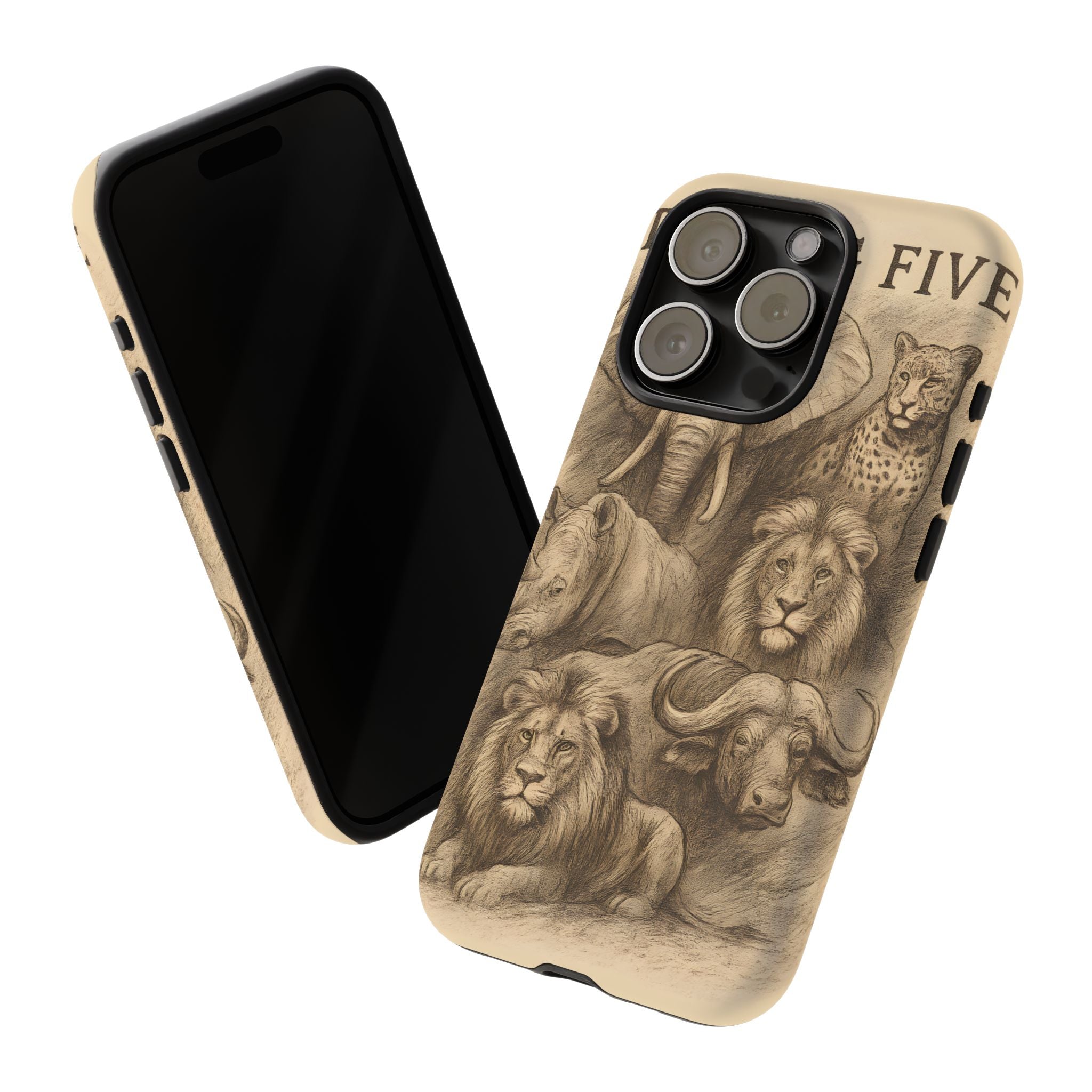 The Big 5 Design, Tough Cases, Phone Cover, Unique Gift