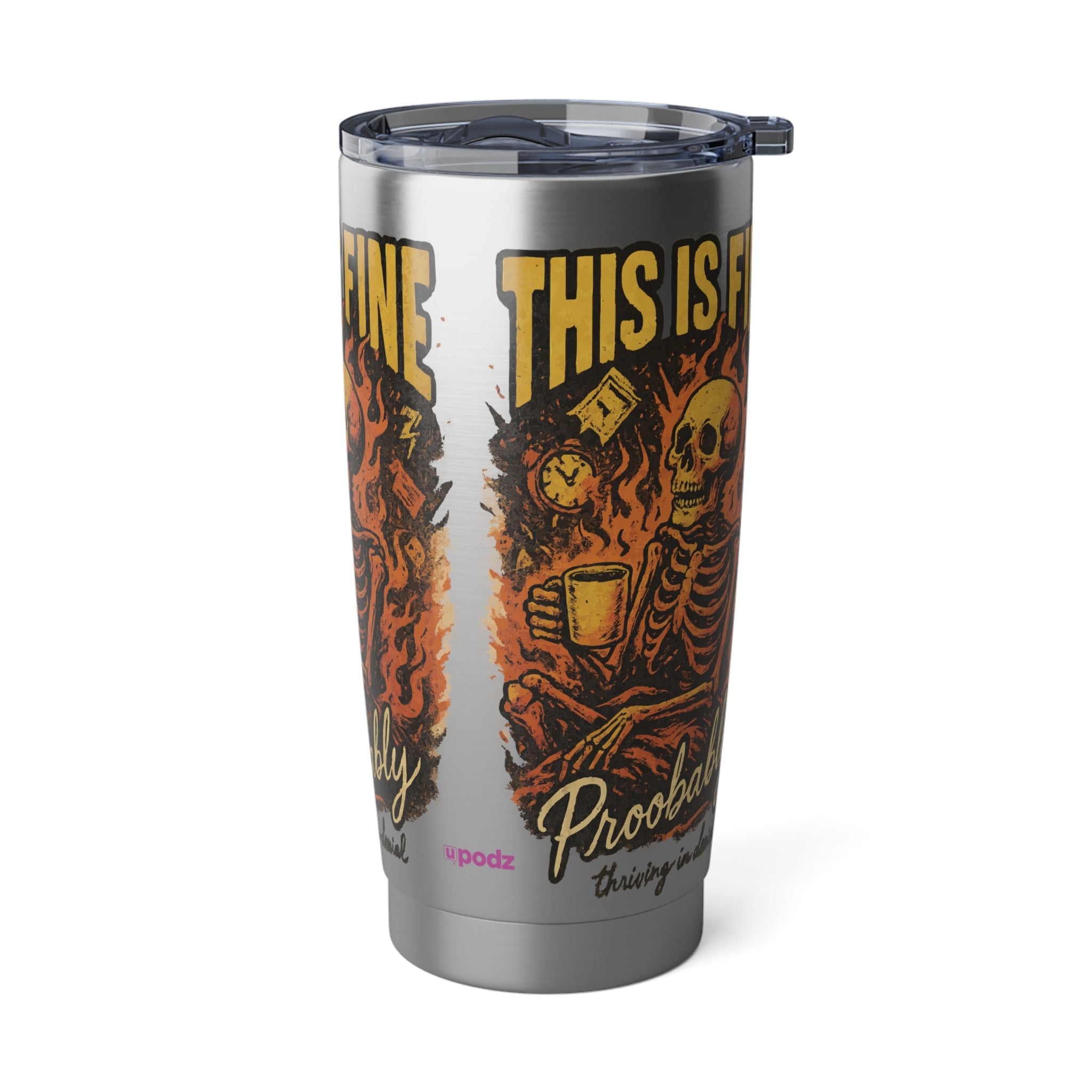 This is Fine | Inspire Adventure, Travel Mug