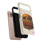 Burger Thing Design, Tough Cases, Phone Cover