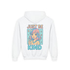 Just Be Kind, Youth Hooded Sweatshirt, Casual Wear