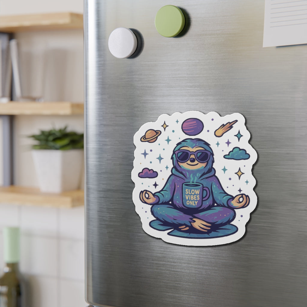 Slow Vibes Die-Cut Magnets - Fun Home Decor, Gift for Food Lovers