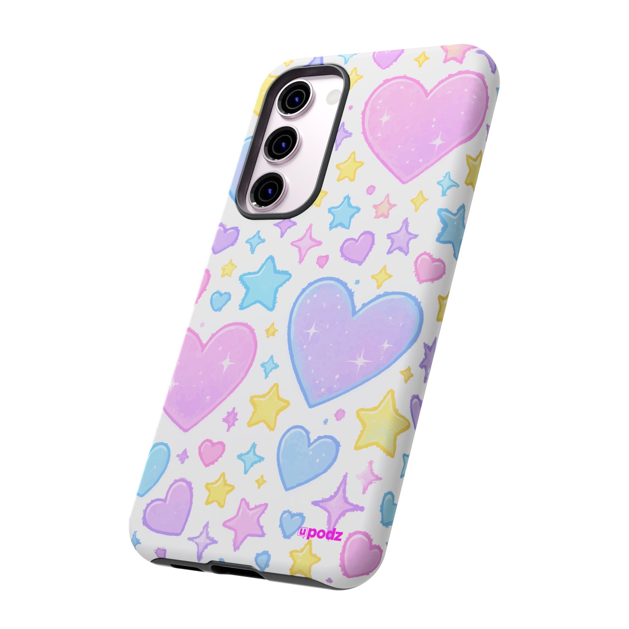 Colourful Doodle Design, Tough Cases, Phone Cover