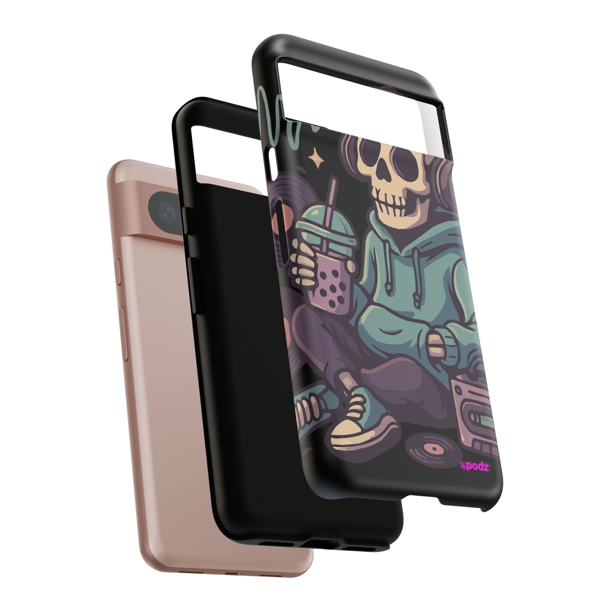 Skull Headphones Design, Tough Cases, Phone Cover