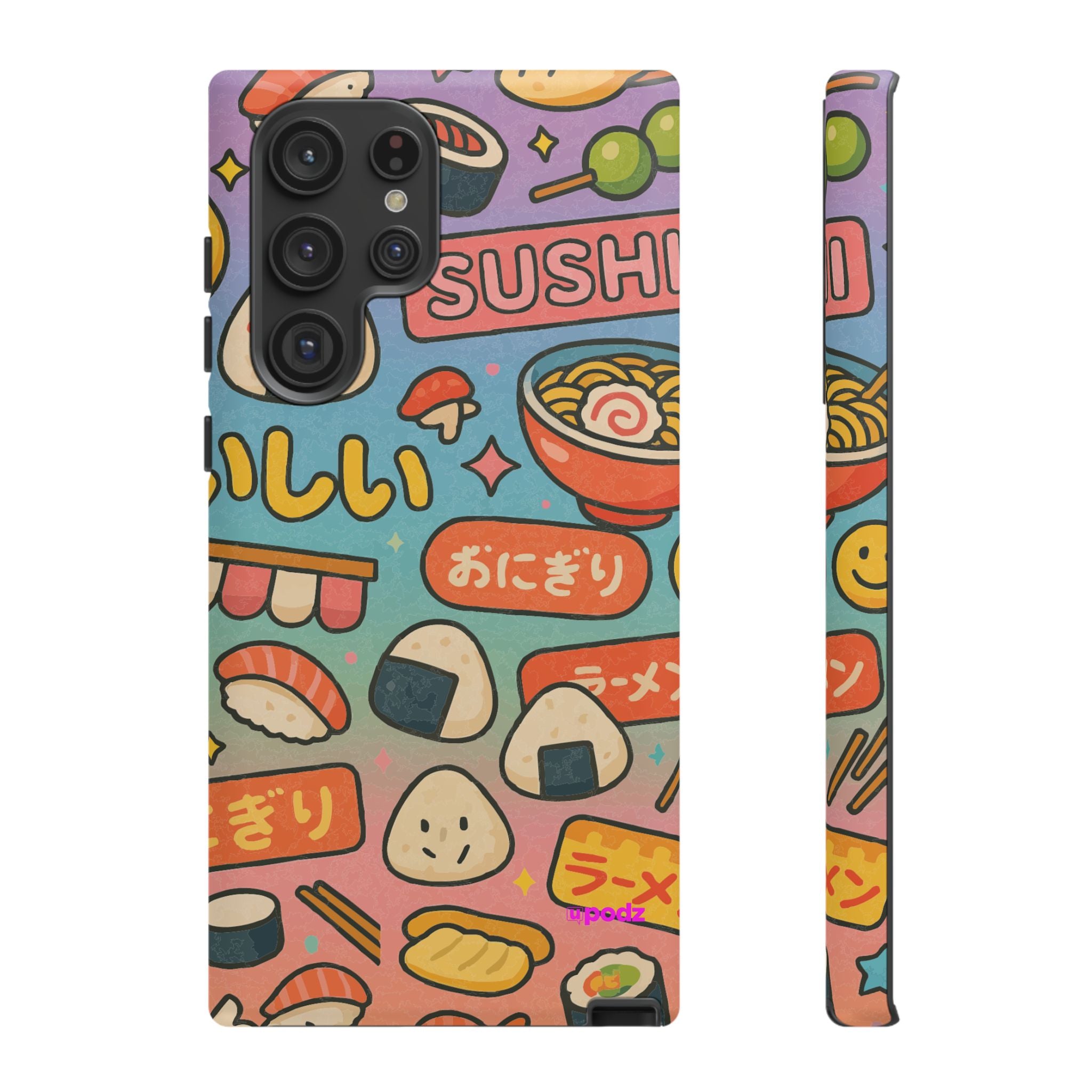 I love Sushi, White Cover Design, Tough Cases, Phone Cover