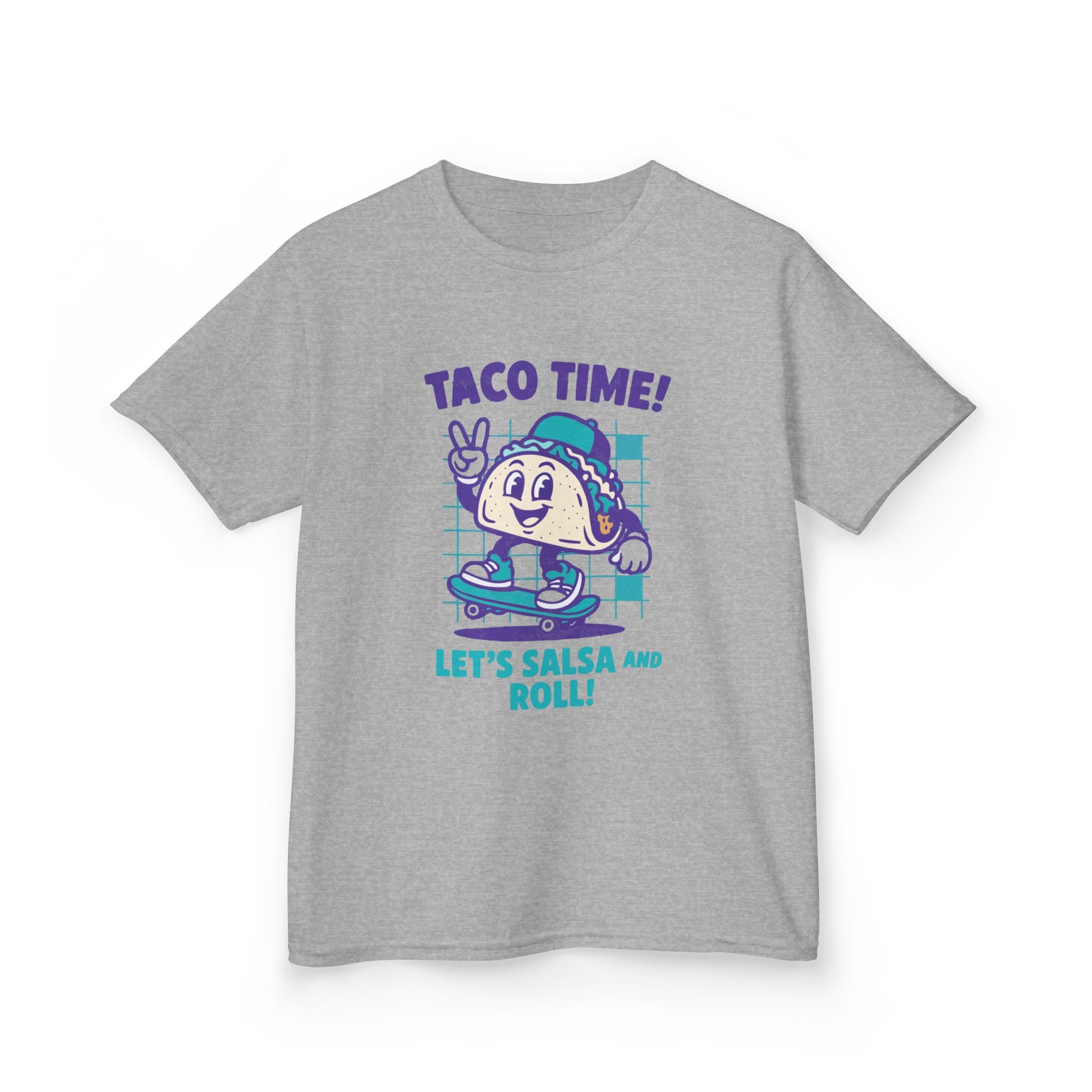 Taco Time! Kids Tee, Kids Cotton T-Shirt