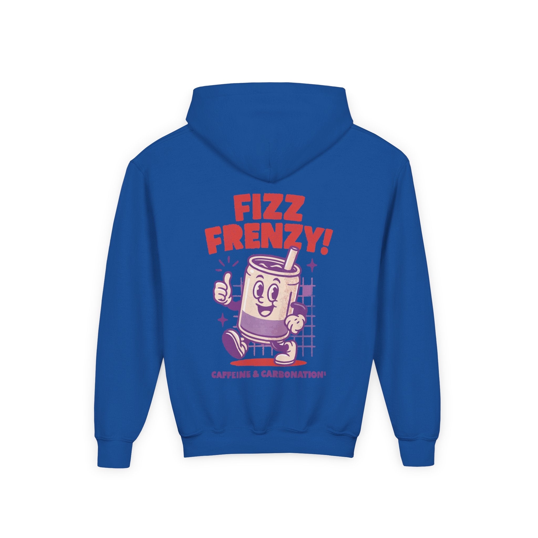 Soda Fizz Frenzy Youth Hooded Sweatshirt, Casual Wear