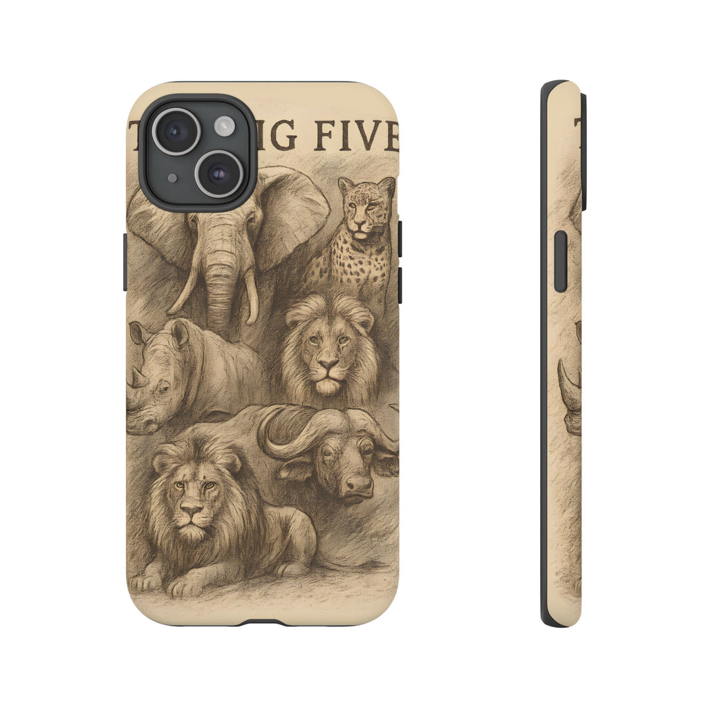 The Big 5 Design, Tough Cases, Phone Cover, Unique Gift