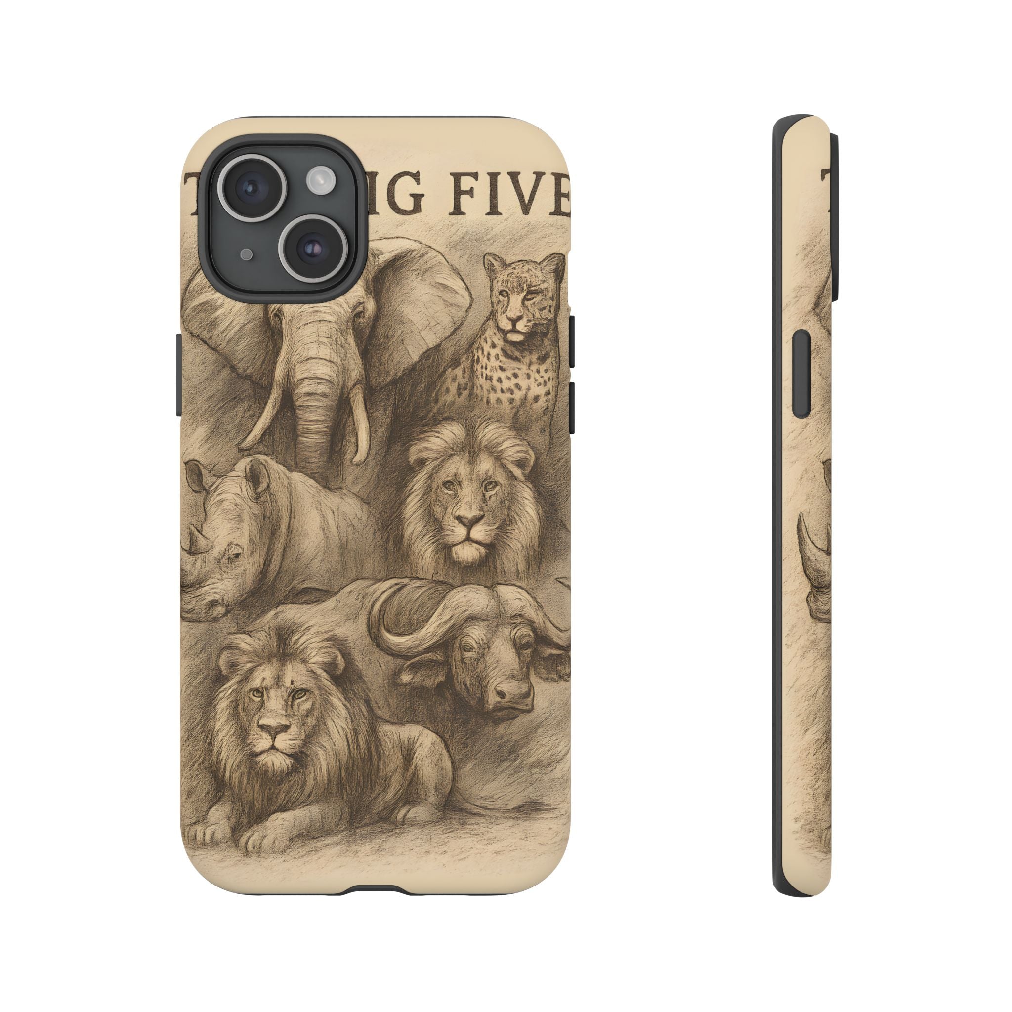 The Big 5 Design, Tough Cases, Phone Cover, Unique Gift
