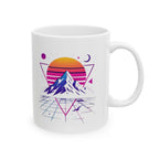 Pshycadelic Moon Ceramic Mug |  Personalized Mug