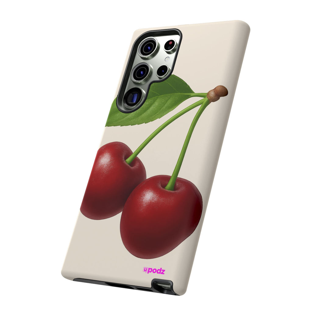 Red Cherry Design, Tough Cases, Phone Cover