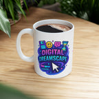 Digital Dreamscape Ceramic Mug |  Personalized Mug