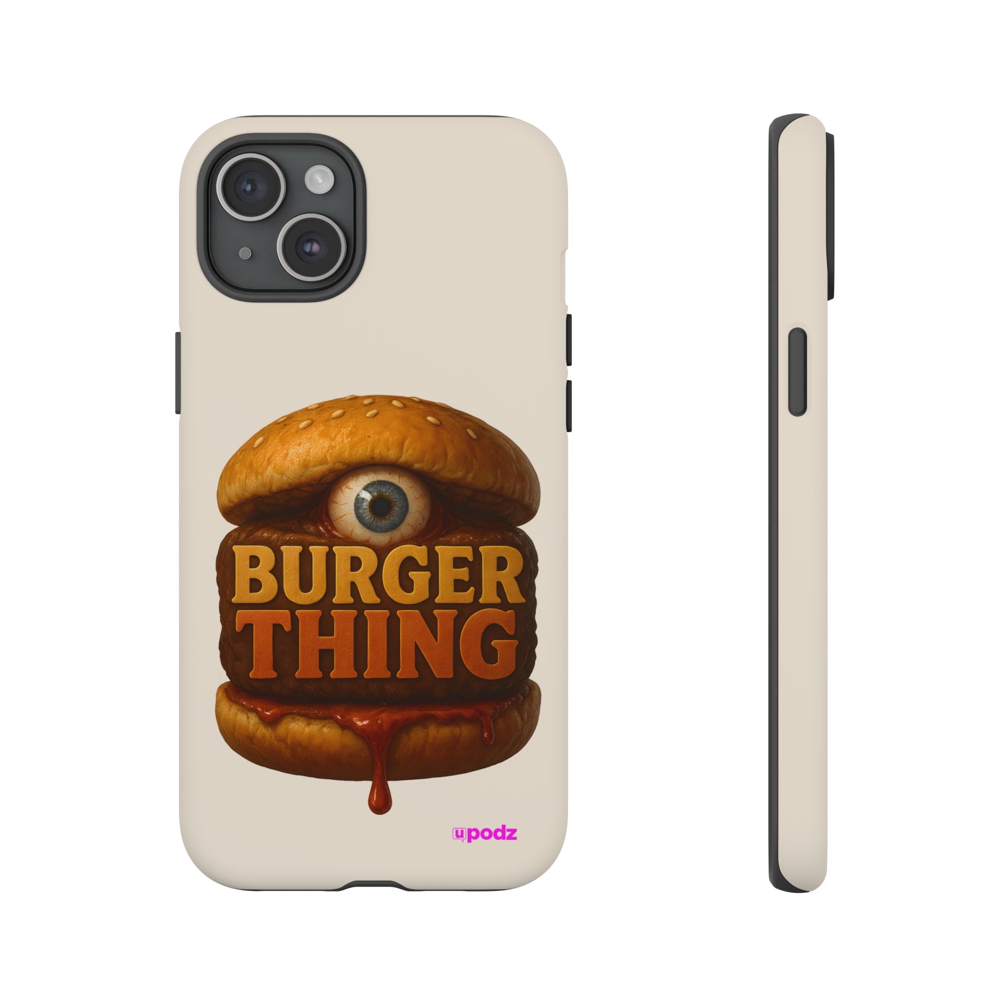 Burger Thing Design, Tough Cases, Phone Cover