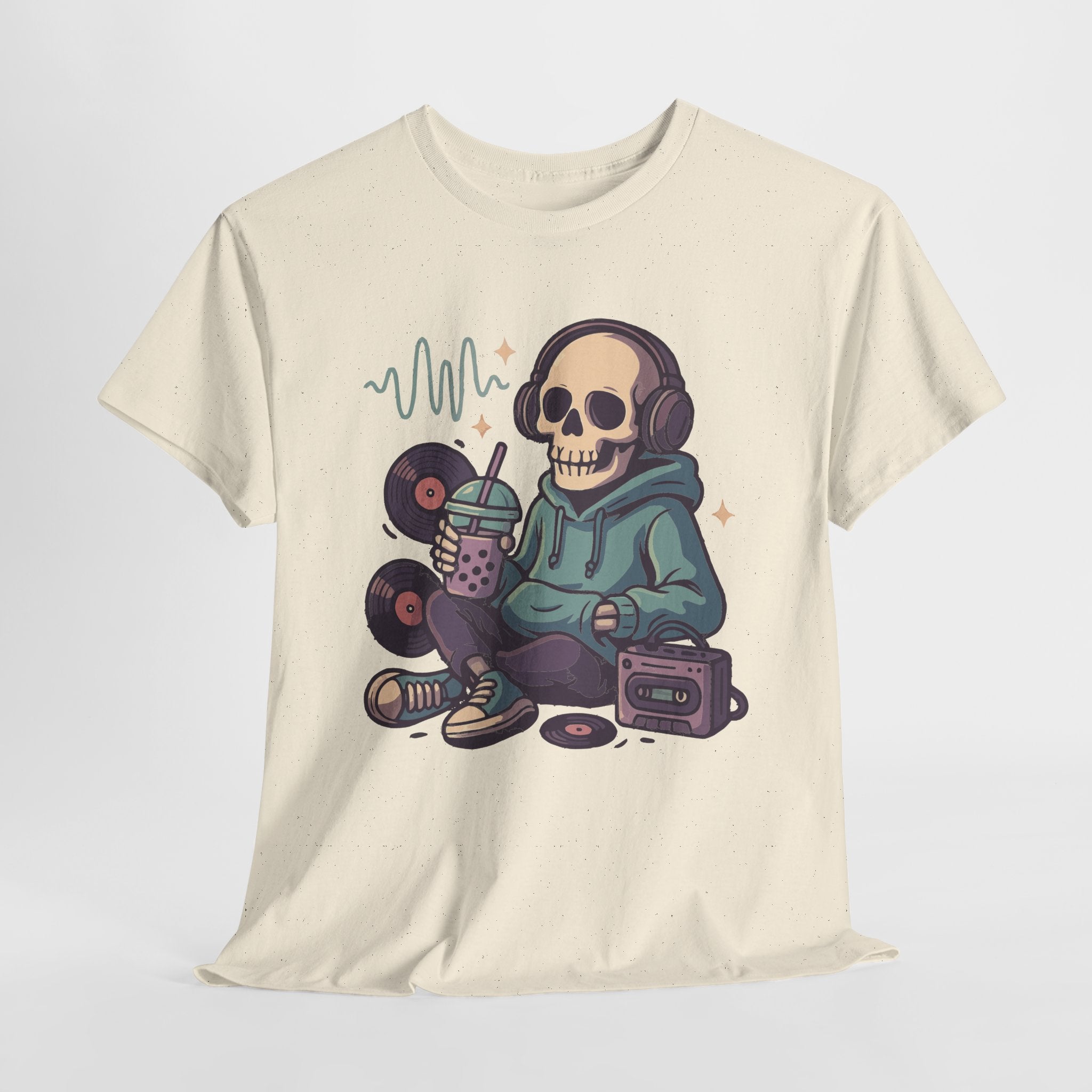 Skull Headphones T-Shirt