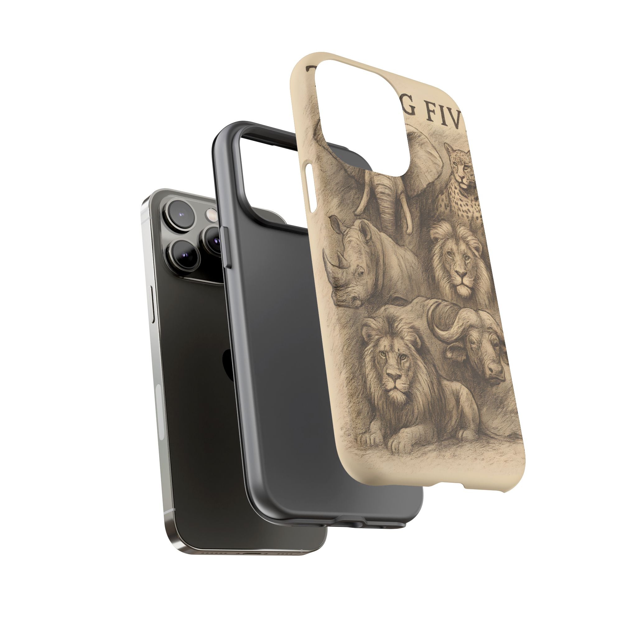 The Big 5 Design, Tough Cases, Phone Cover, Unique Gift