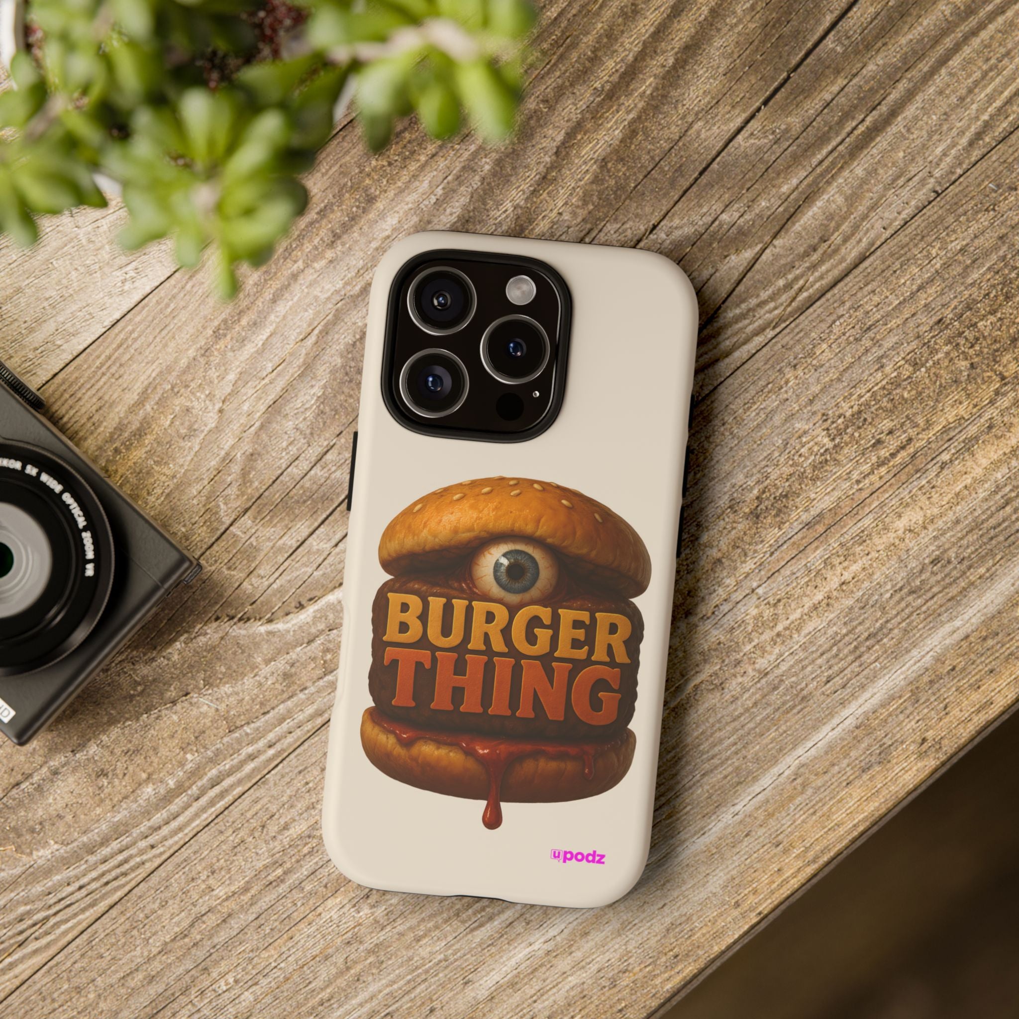 Burger Thing Design, Tough Cases, Phone Cover